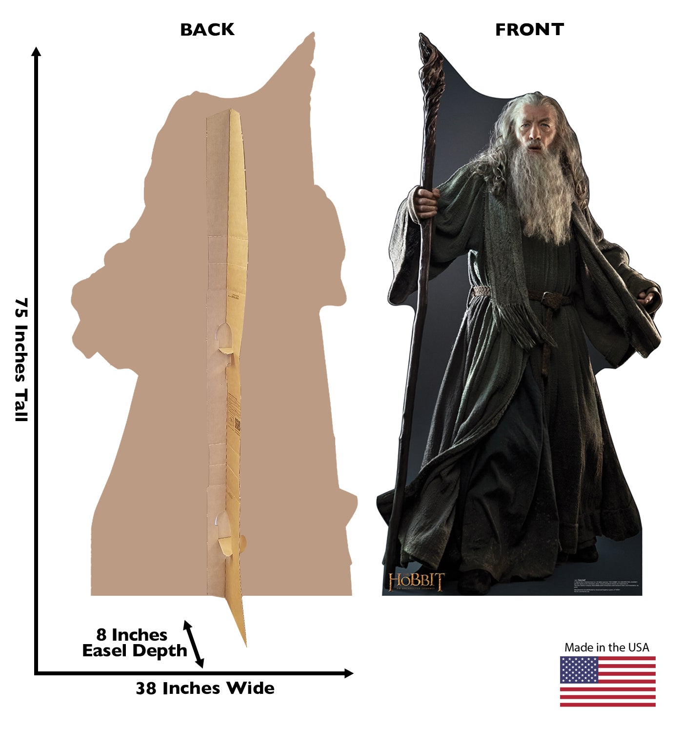 The Lord of the Rings Gandalf Cardboard Cutout Standee