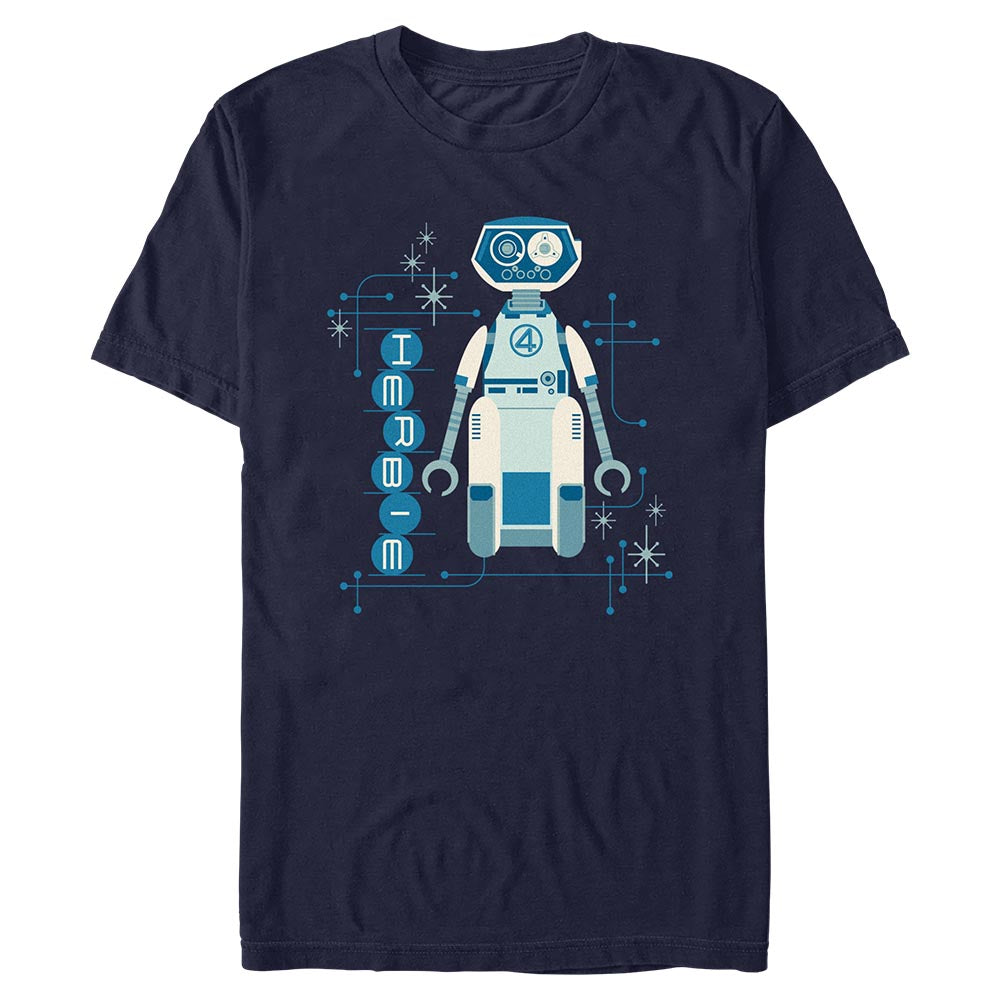 Fantastic Four: First Steps HERBIE T-Shirt Navy
