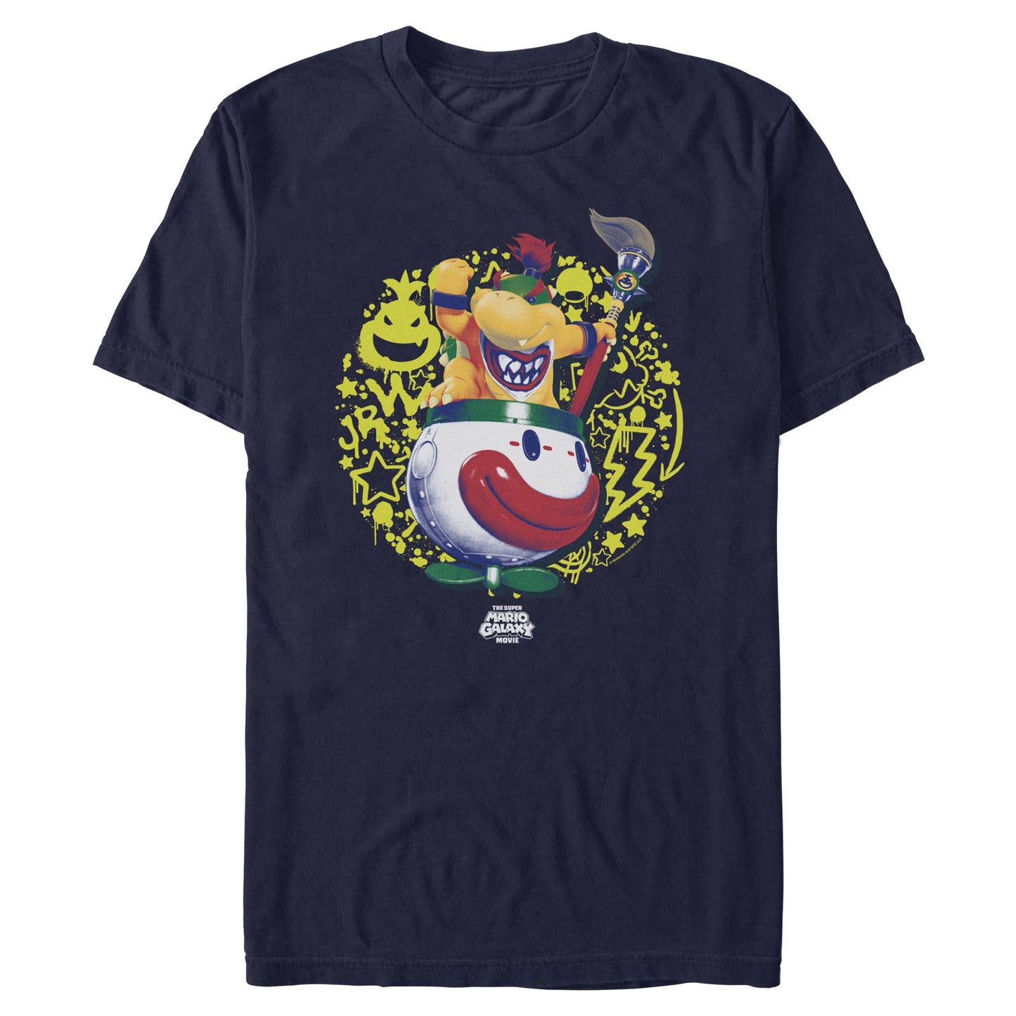 The Super Mario Galaxy Movie Bowser Jr Icons T-shirt