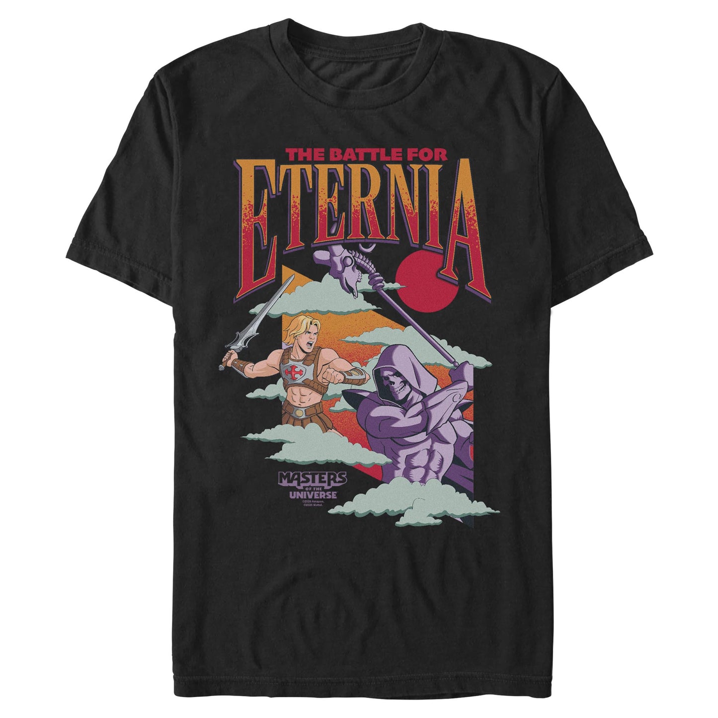 Masters of the Universe Men's Eternia Battle T-Shirt