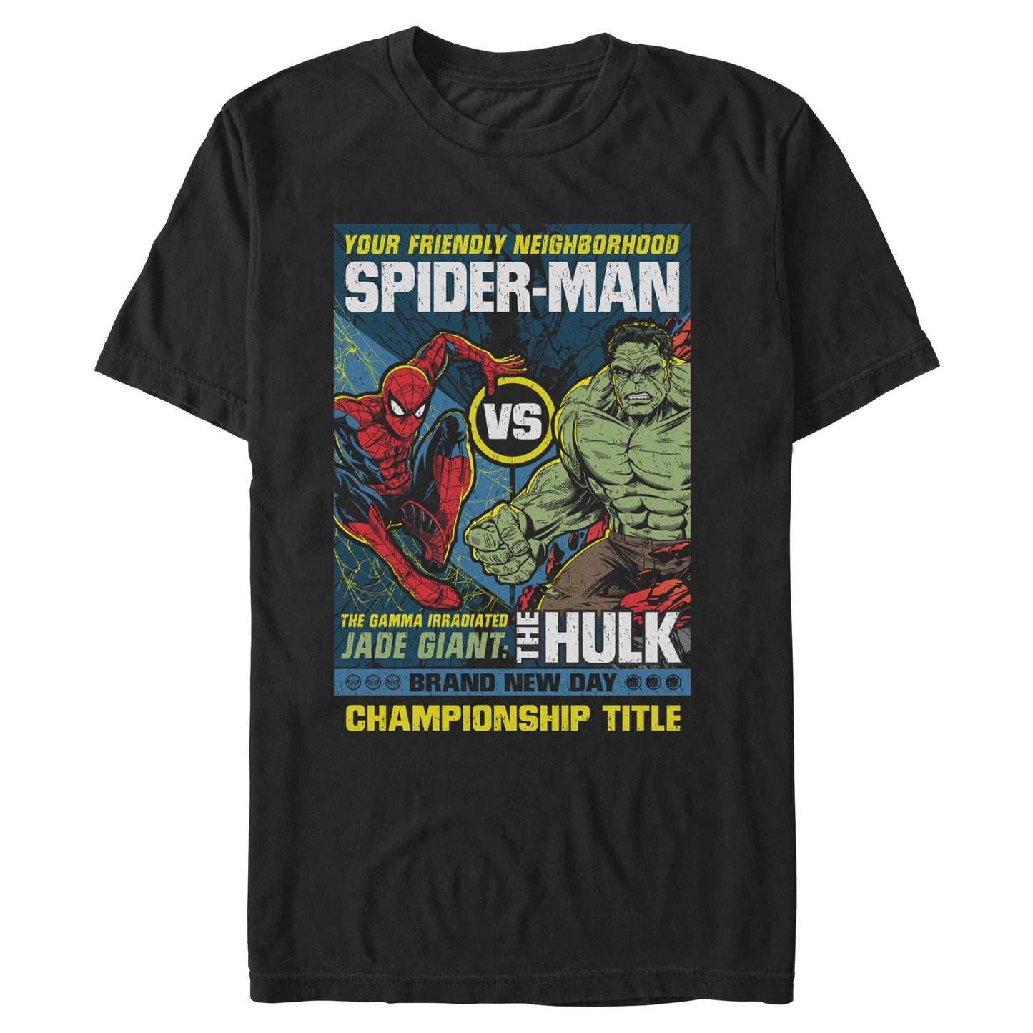 Spider-Man - Brand New Day Men's Championship Title T-Shirt