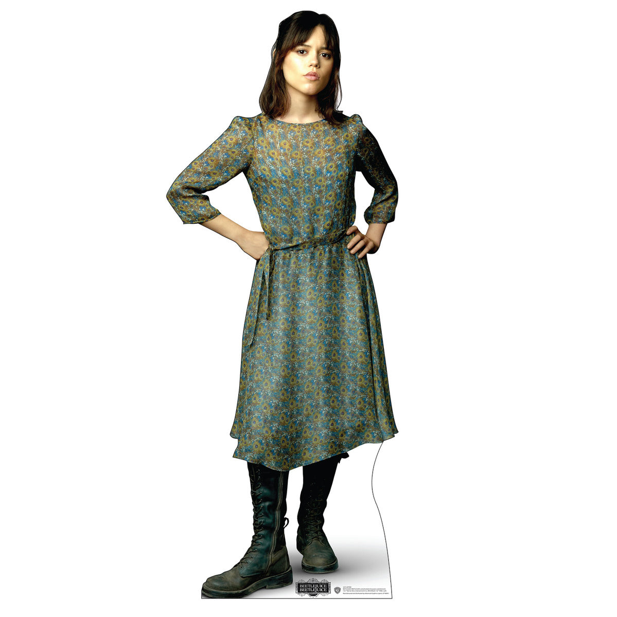 beetlejuice astrid blue dress Women's Beetlejuice 2 Astrid Deetz Costume