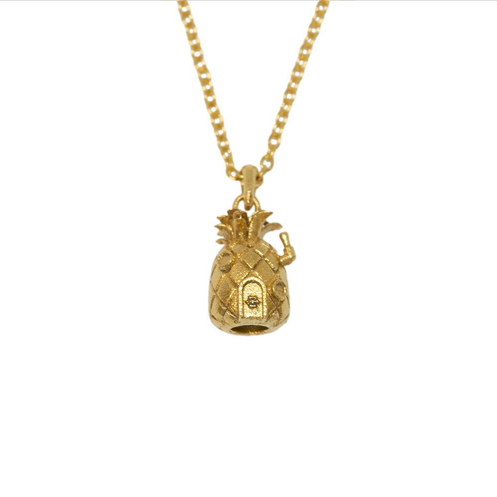 SpongeBob SquarePants Pineapple House Pendant Necklace