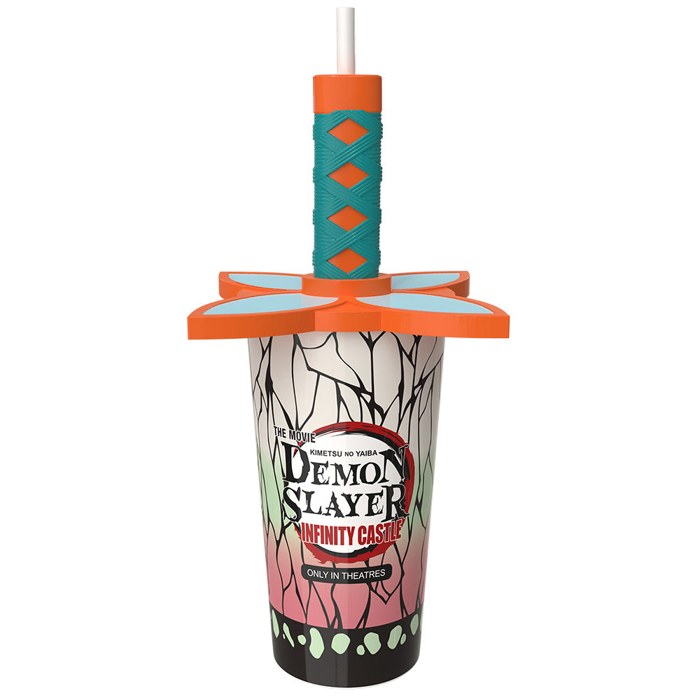 Demon Slayer: Kimetsu no Yaiba – The Movie: Infinity Castle Tumblers with Sword Hilt Topper Lids