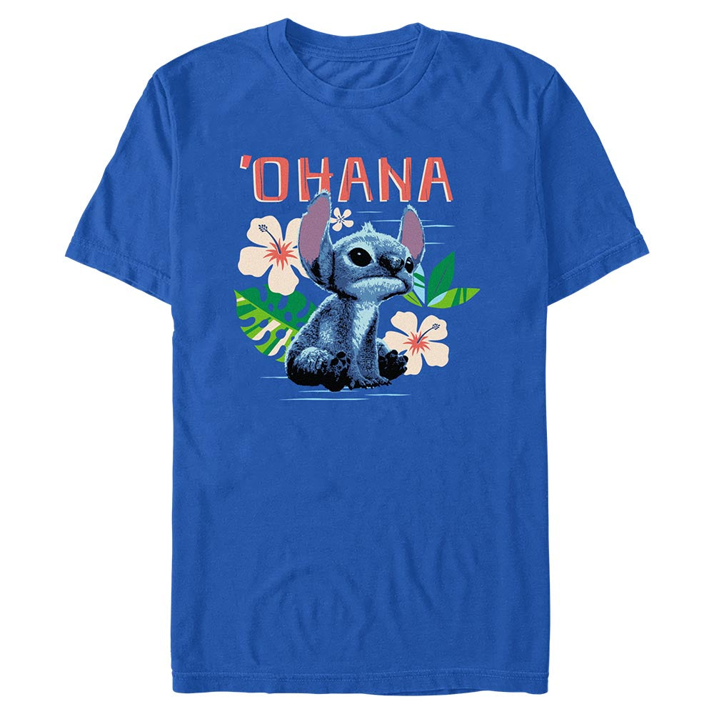 Lilo & Stitch Always Ohana T-shirt Royal