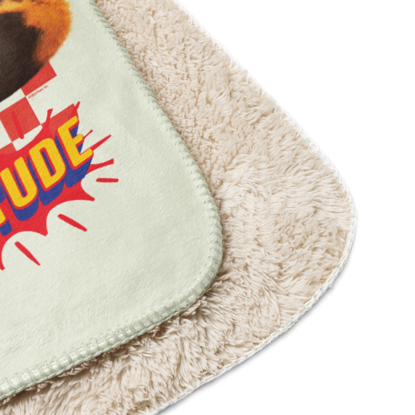 The Garfield Movie Living the Dream Sherpa Blanket