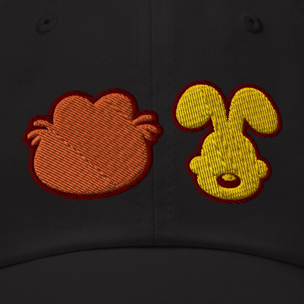 The Garfield Movie Garfield & Odie Embroidered Hat