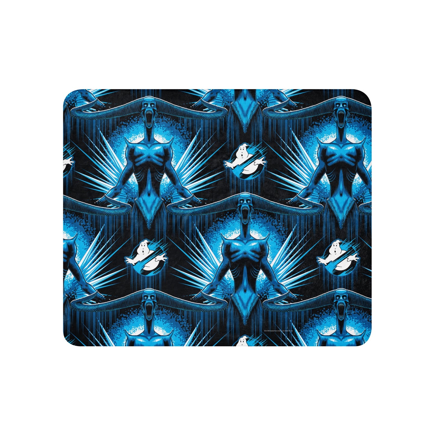 Ghostbusters: Frozen Empire Blue Ghost Sherpa Blanket
