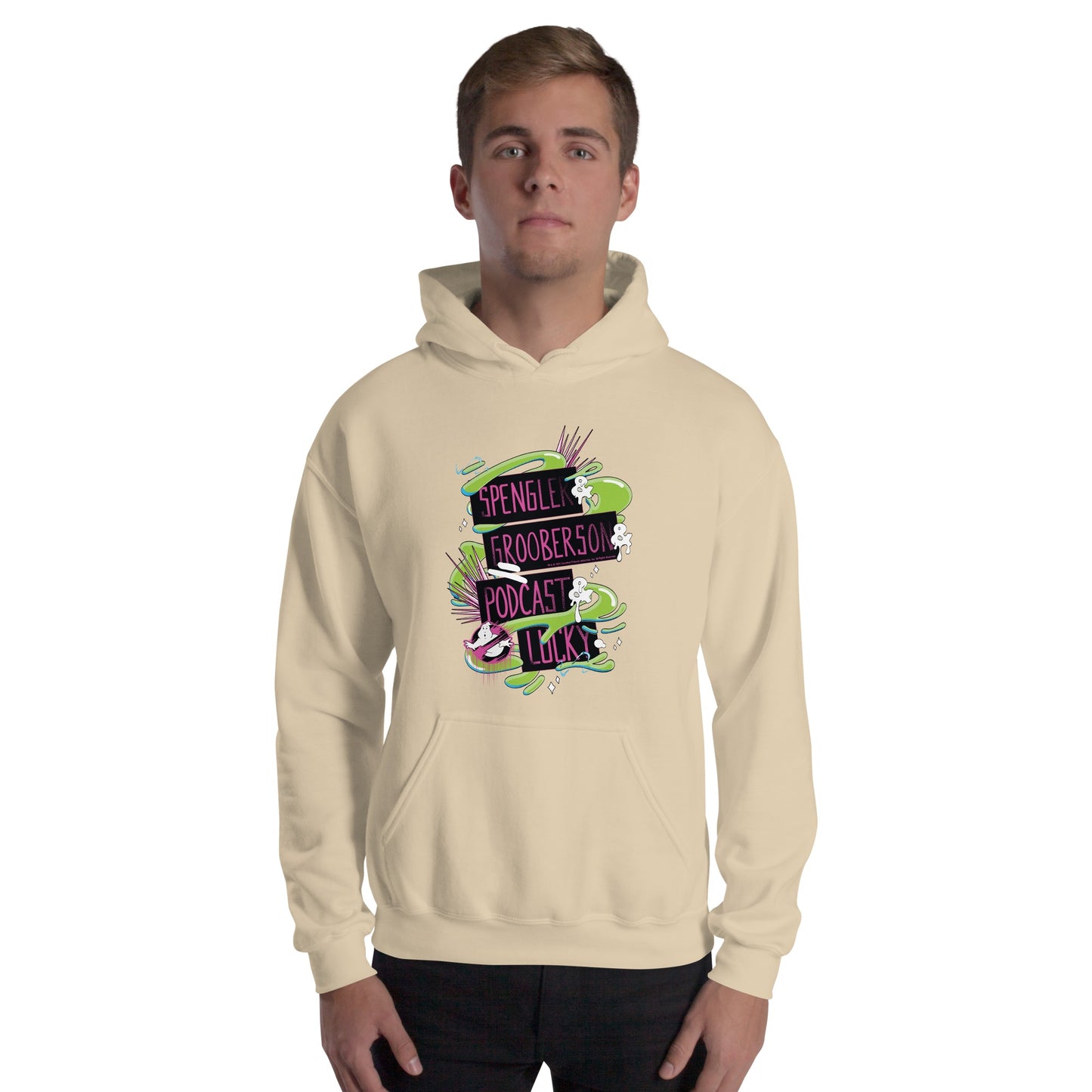 Ghostbusters: Frozen Empire Spengler & Grooberson & Podcast & Lucky Hoodie