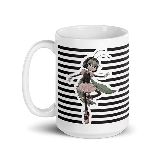 IF Blossom Personalized White Mug-2