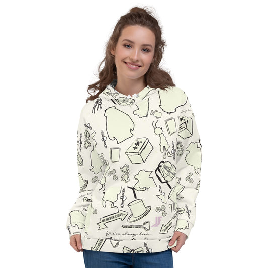 IF Silhouette Pattern Hoodie-3