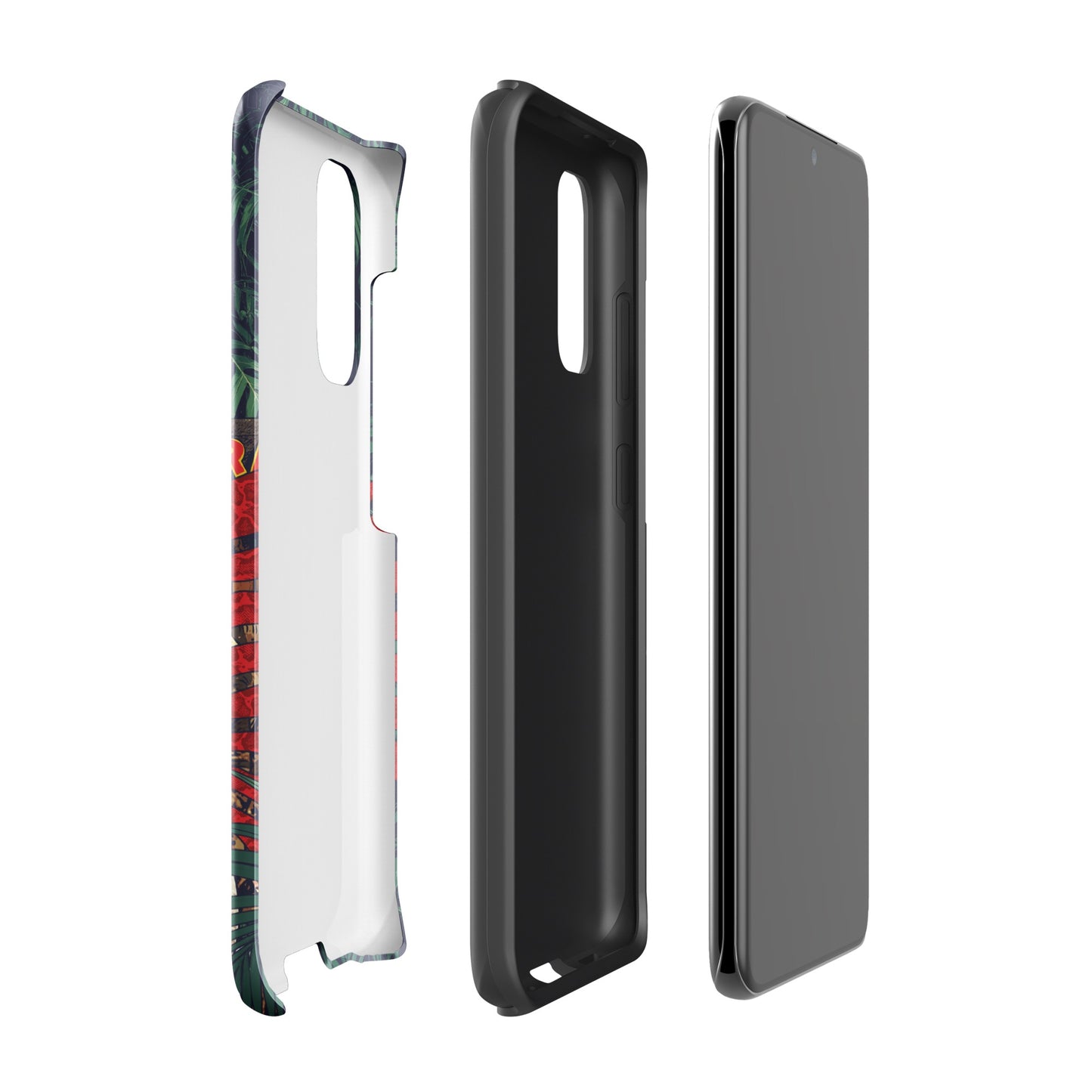 Jurassic Park Jungle Collage Samsung Tough Phone Case