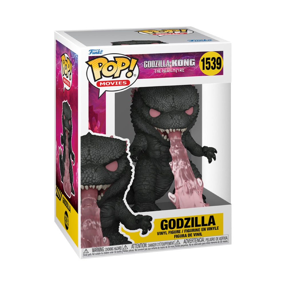 新品　Funko POP! Movies ゴジラ コミコン限定版 Monsterverse Godzilla vs. Kong - Gozilla with Heat-Ray Funko