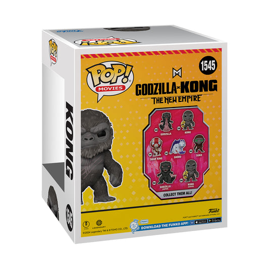 Monsterverse Godzilla vs. Kong - Kong Super Funko Pop! Figure-2