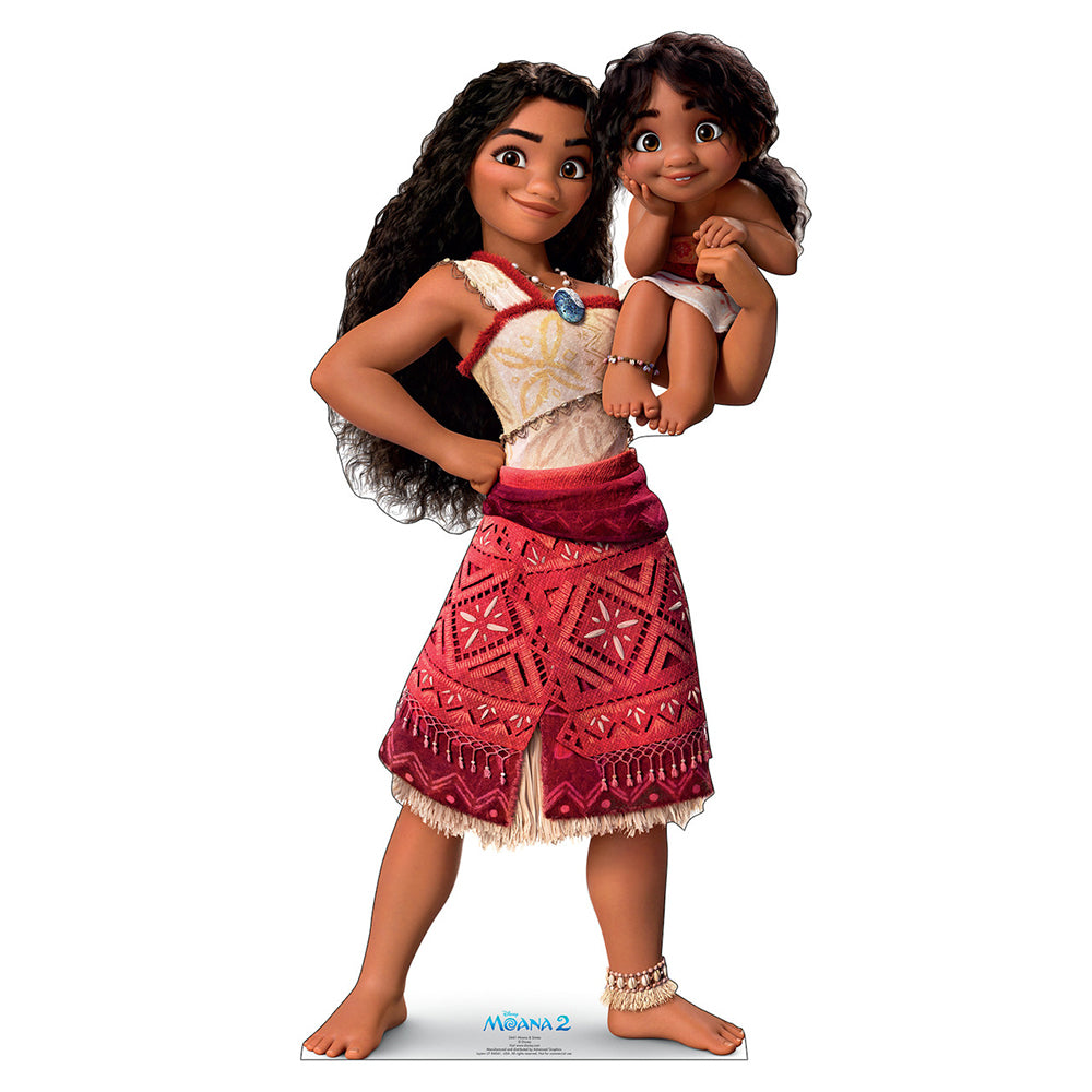 Moana 2: Moana & Simea Standee moana-2-moana-simea-standee