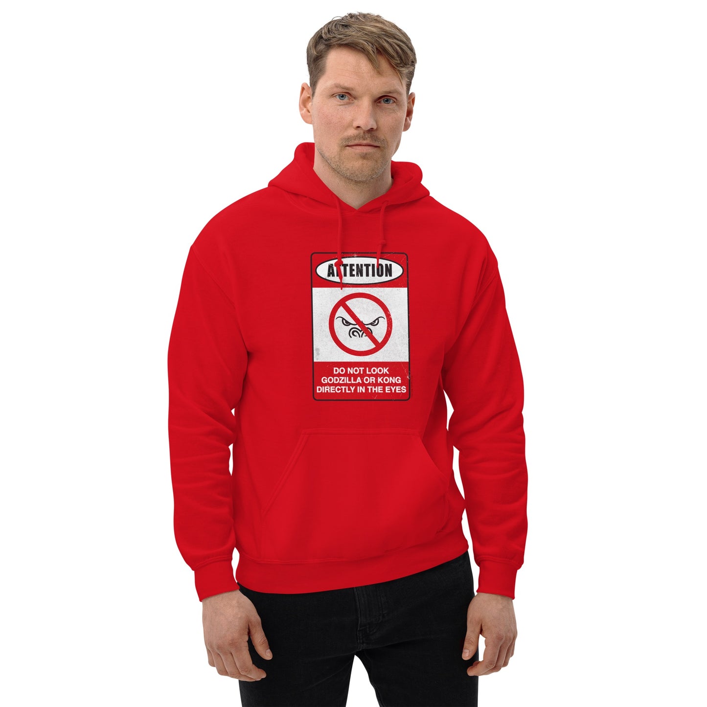 Godzilla x Kong: The New Empire Attention Sign Hoodie