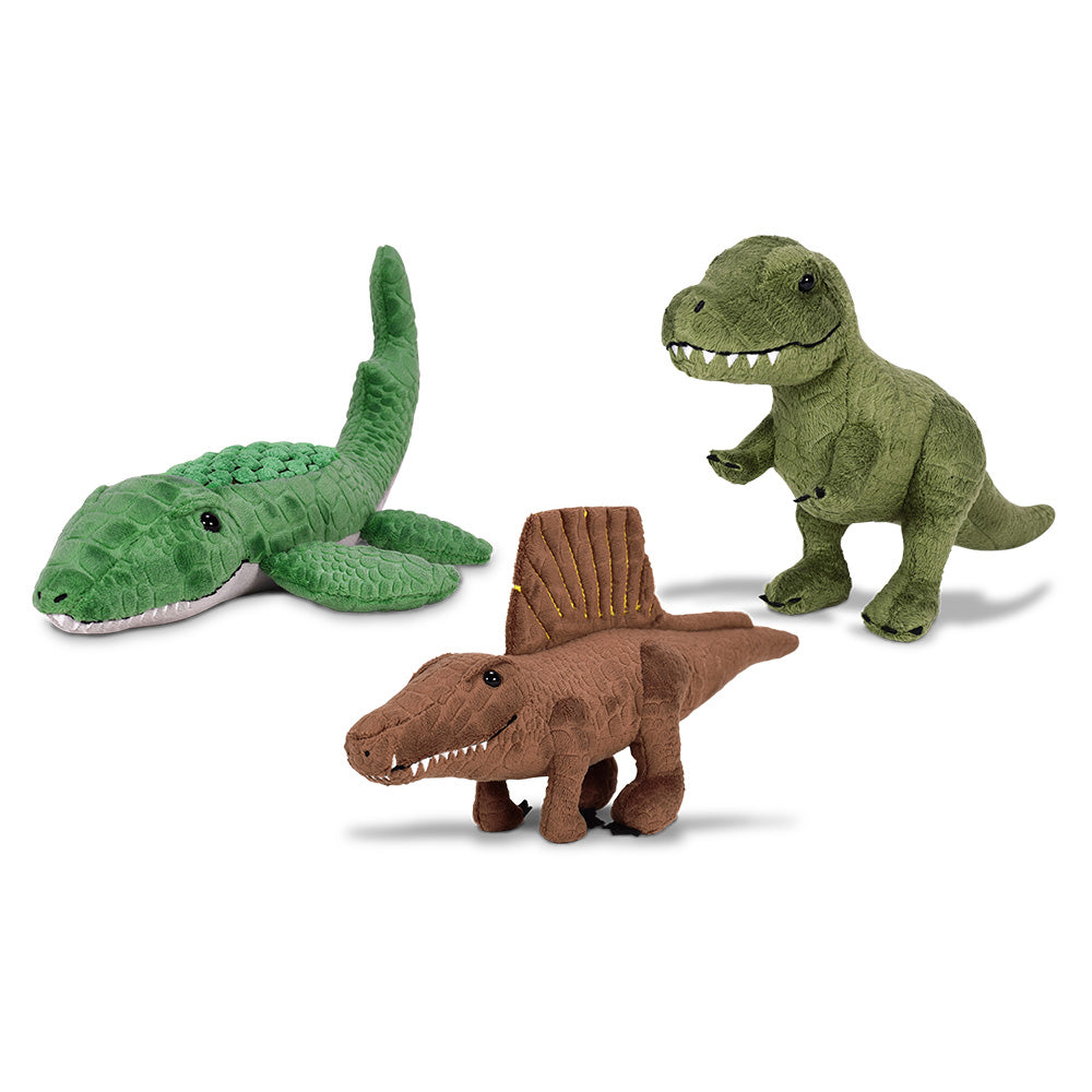 Jurassic World: Rebirth Plush Set of