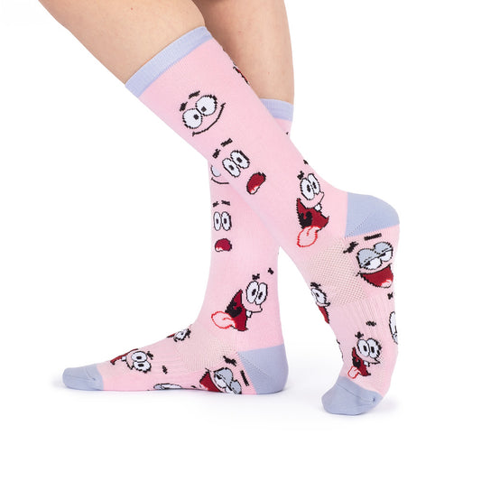 SpongeBob SquarePants Patrick Funny Face Crew Socks-2