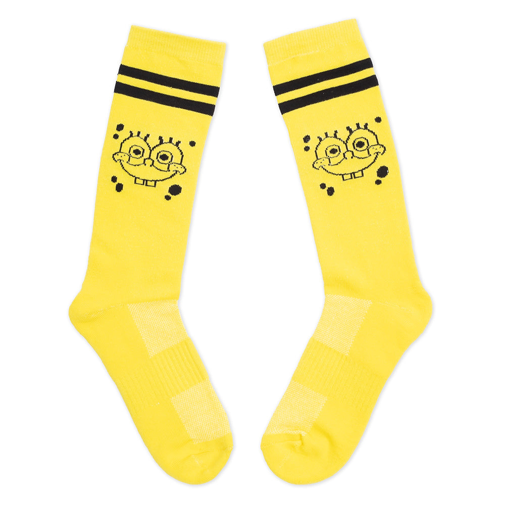 Spongebob SquarePants Smiling Face Crew Socks