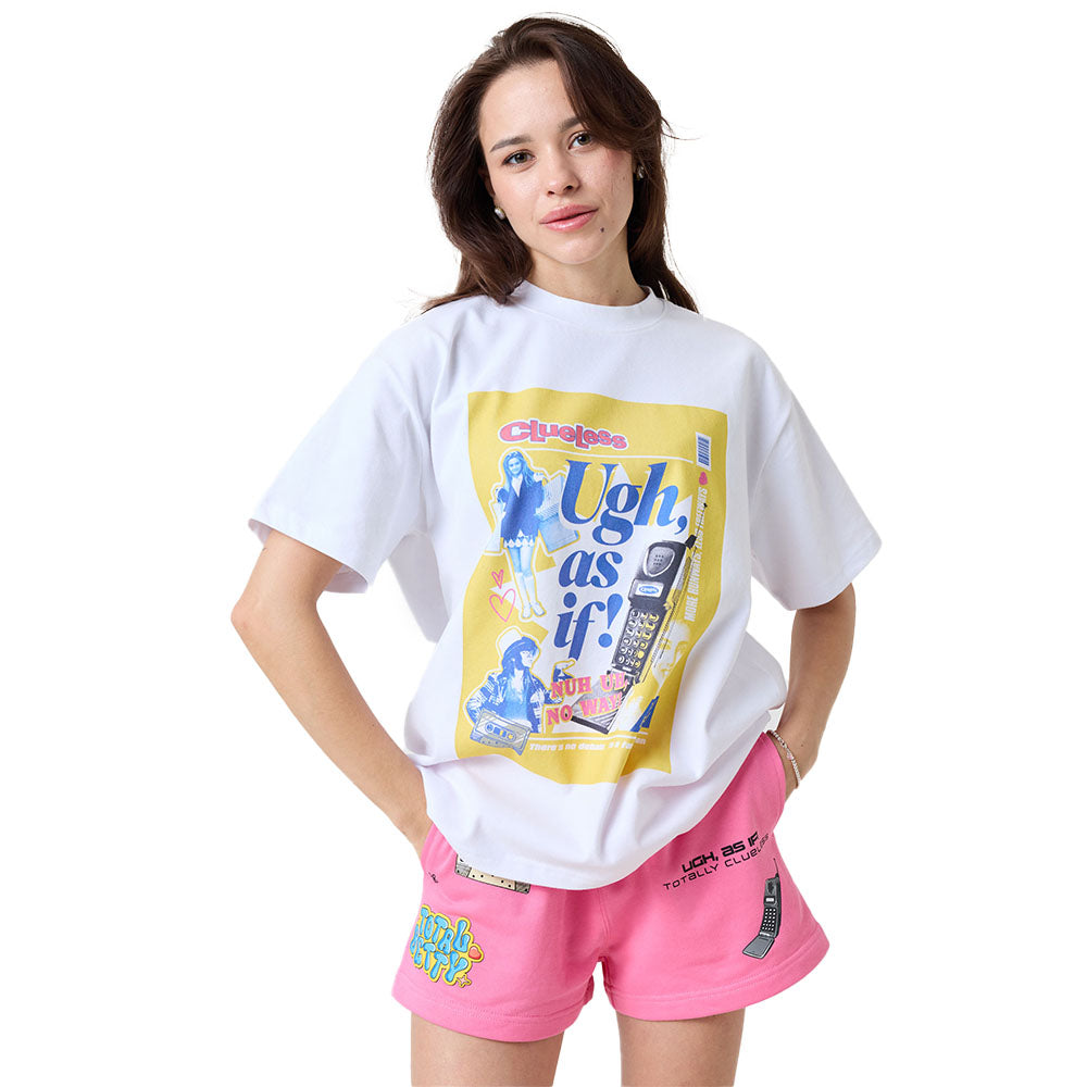 Clueless Ugh, As If Oversized T-Shirt by Samii Ryan