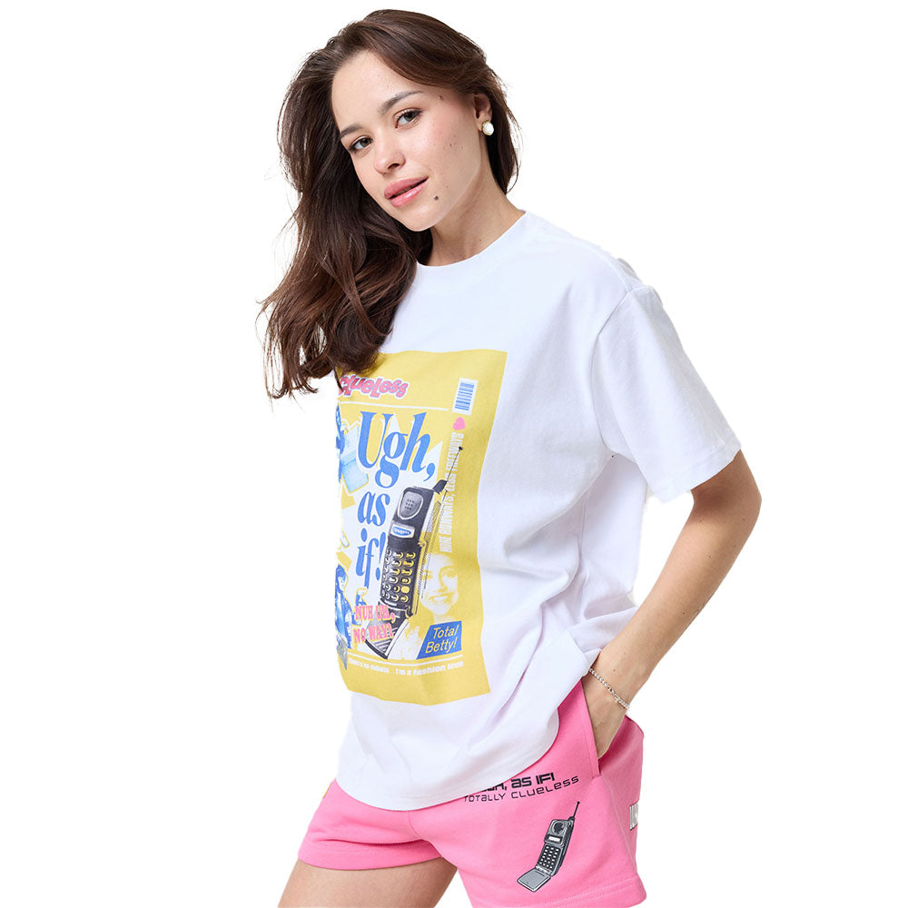 Clueless Ugh, As If Oversized T-Shirt by Samii Ryan