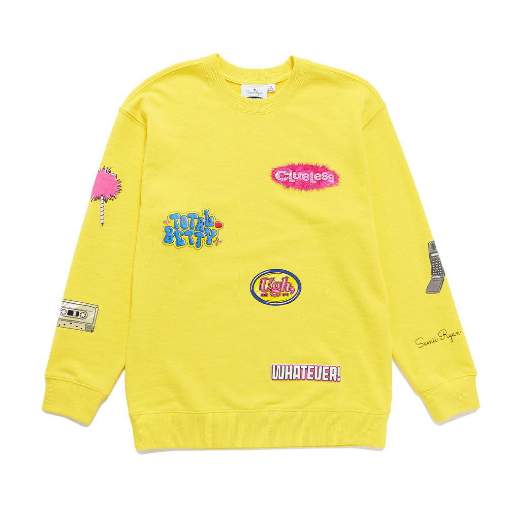 Clueless Graphic Crewneck & Sweatpants Set by Samii Ryan
