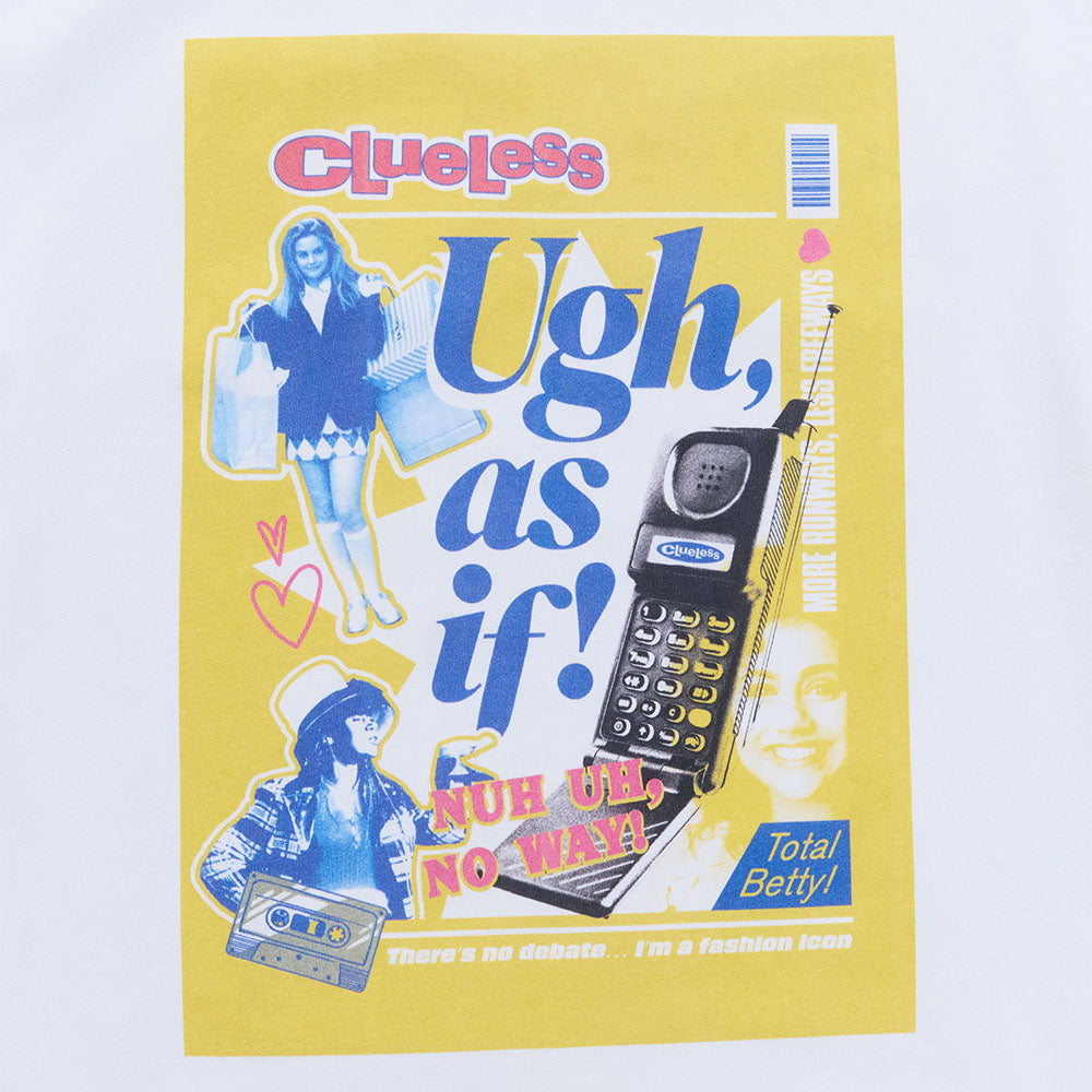 Clueless Ugh, As If Oversized T-Shirt by Samii Ryan