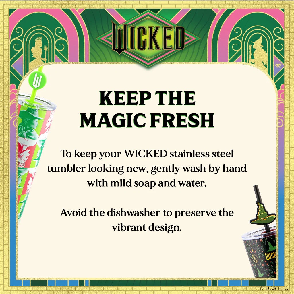 Dragon Glassware x Wicked 24 oz Tumbler - Portraits