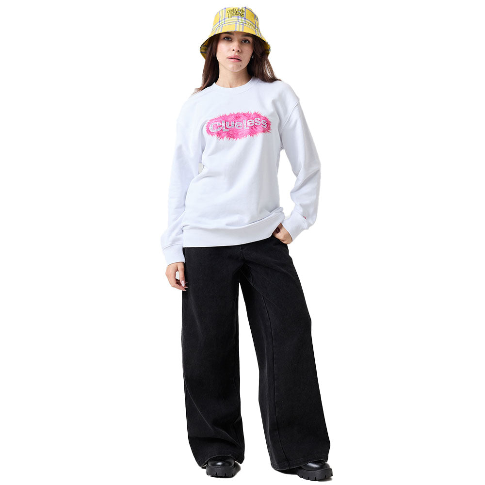 Clueless Logo Crewneck by Samii Ryan