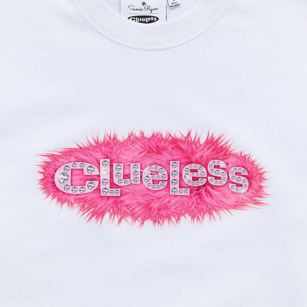 Clueless Logo Crewneck by Samii Ryan