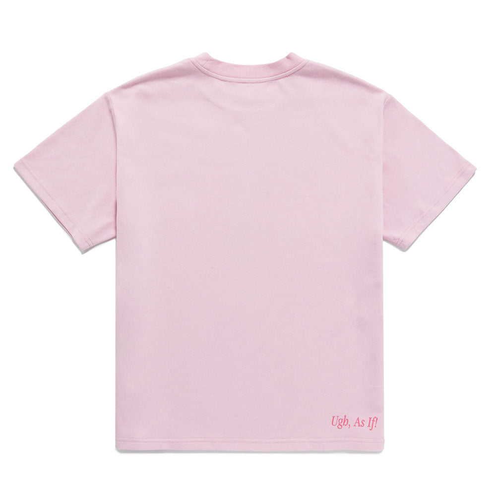 Clueless Logo Fuzzy Oversized T-Shirt by Samii Ryan