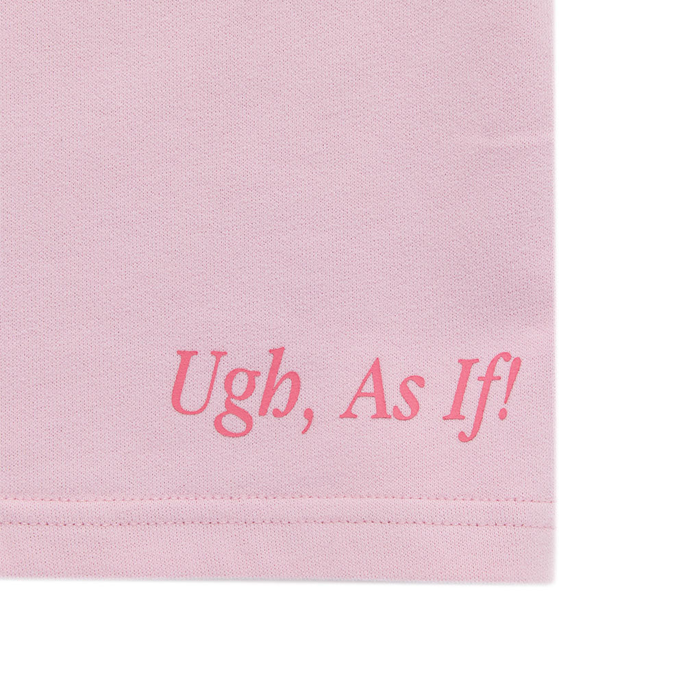Clueless Logo Fuzzy Oversized T-Shirt by Samii Ryan