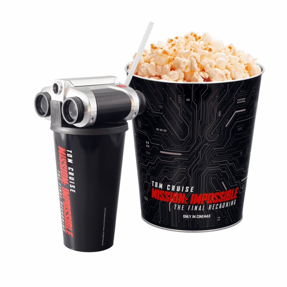 ミッションインポッシブル　ファイナル　ポップコーンバケツ Mission: Impossible - The Final Reckoning Goggle Tumbler & Popcorn Buc