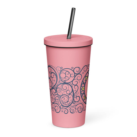 Wicked Glinda Badge Insulated Tumbler-1