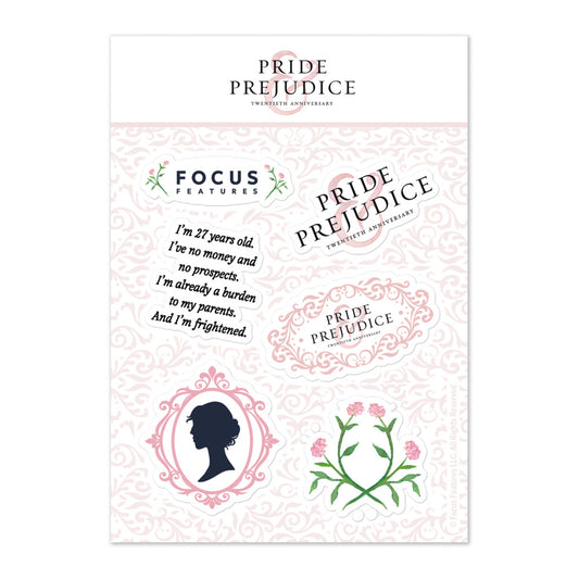 Pride & Prejudice 20th Anniversary Sticker Set-0