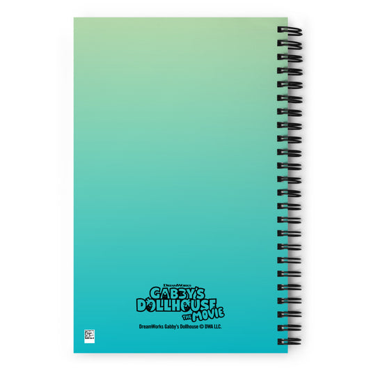 Gabby's Dollhouse Mermaid Swirl Spiral Notebook-1