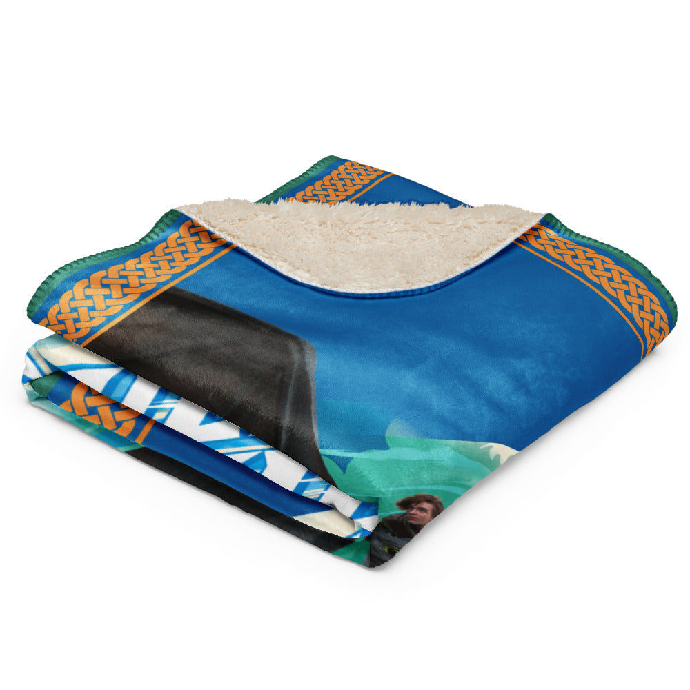 How to Train Your Dragon Conquer the Skies Premium Sherpa Blanket