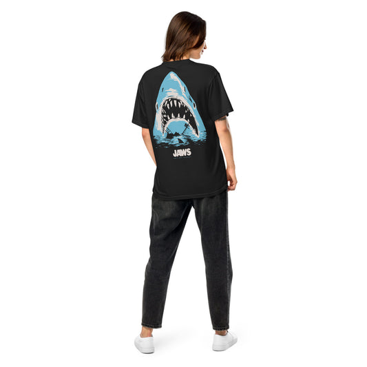 Jaws 50th Anniversary Jaws T-Shirt Black-4