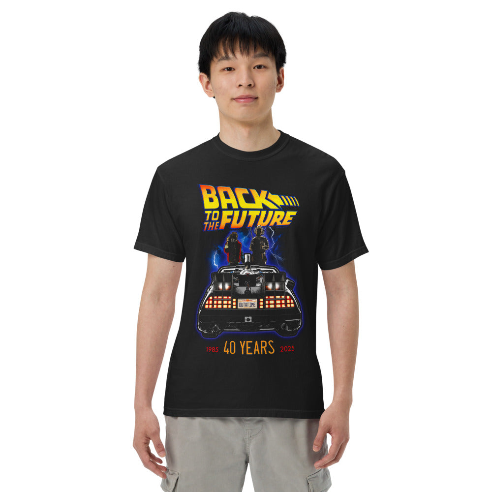 Back to the Future 40 Years Comfort Colors T-Shirt