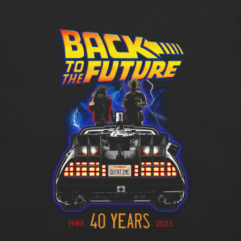 Back to the Future 40 Years Comfort Colors T-Shirt