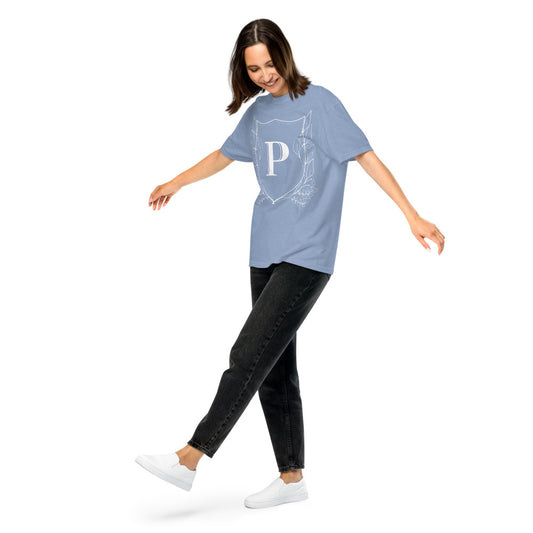 Pride & Prejudice Pemberley Comfort Colors T-Shirt Washed Denim-2