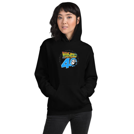 Back to the Future 40th Anniversary Hoodie Black-4