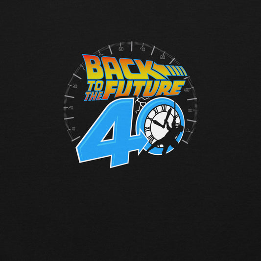 Back to the Future 40th Anniversary Hoodie Black-5