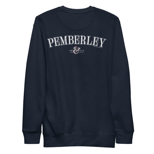 Pride & Prejudice Pemberley Unisex Fleece Pullover  Dusty Rose-4