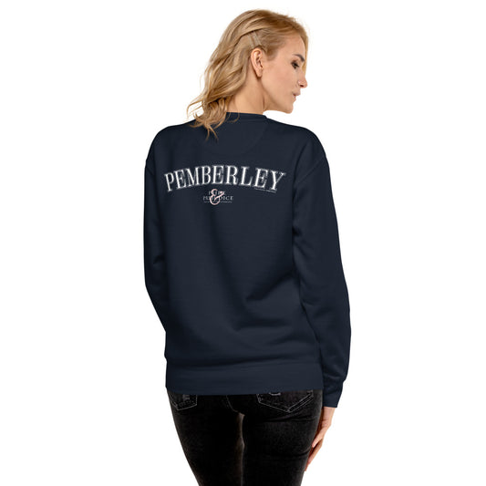 Pride & Prejudice Pemberley Unisex Fleece Pullover  Dusty Rose-7