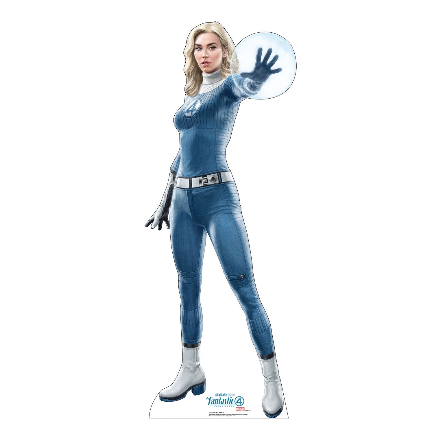 The Fantastic Four: First Steps Invisible Woman Life-Size Cardboard Cutout Standee
