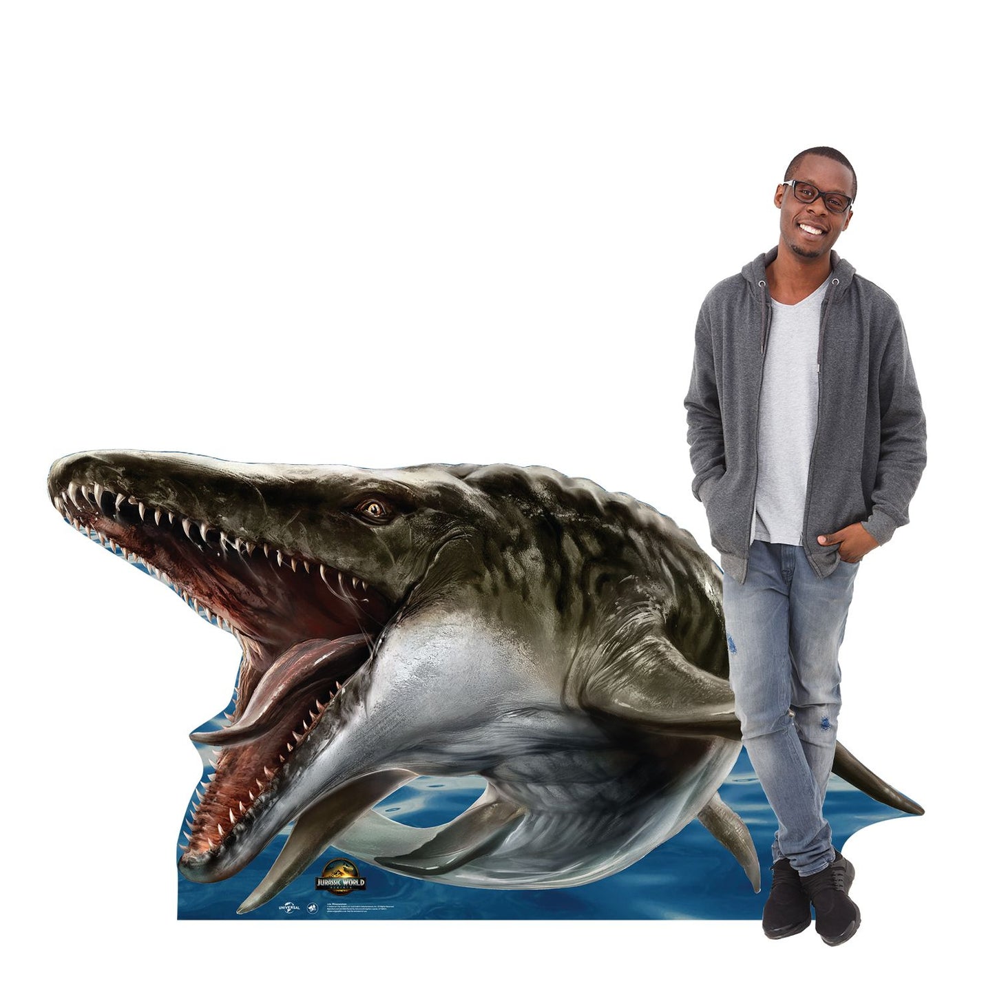 Jurassic World: Rebirth Mosasauruss Standee