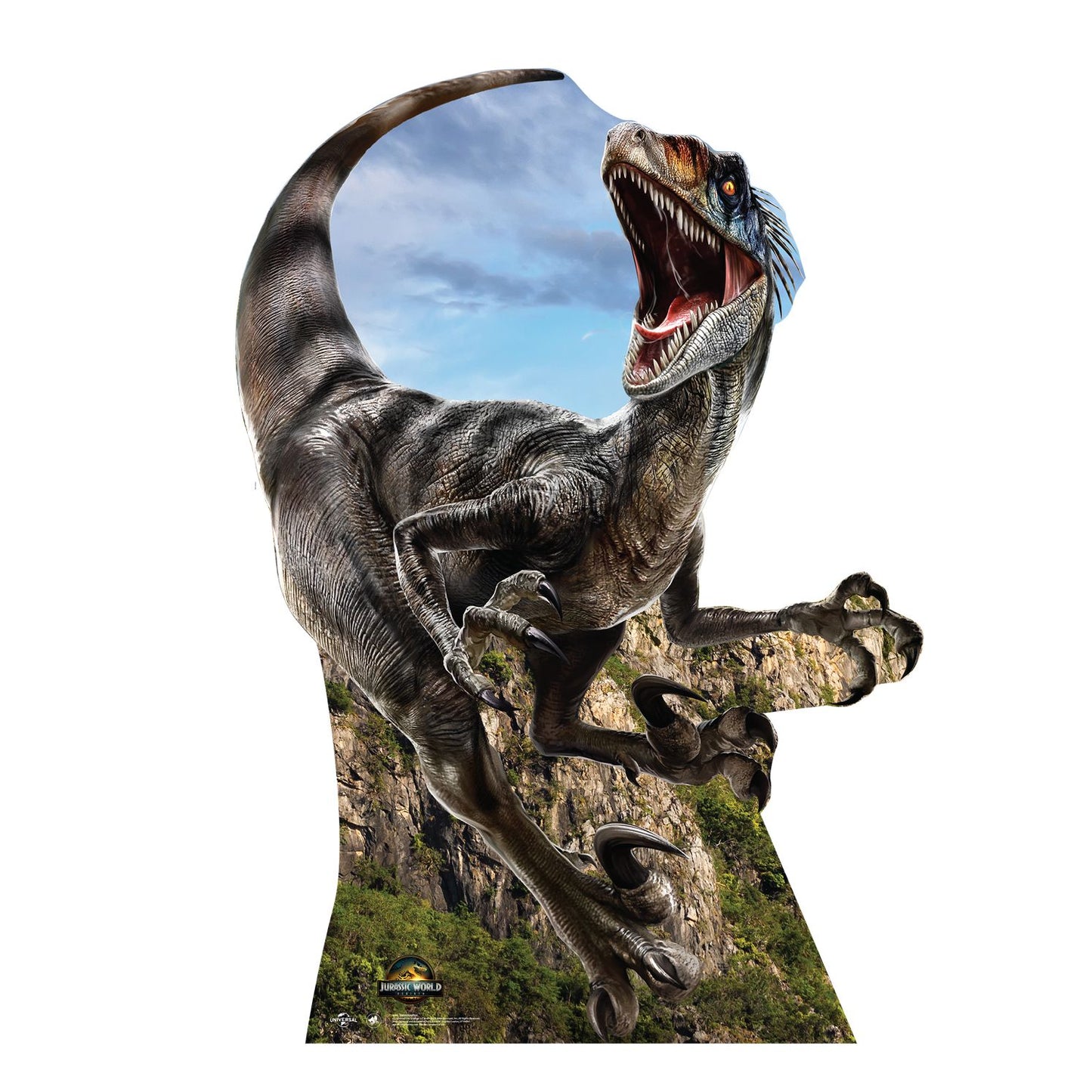 Jurassic World: Rebirth Velociraptor Standee