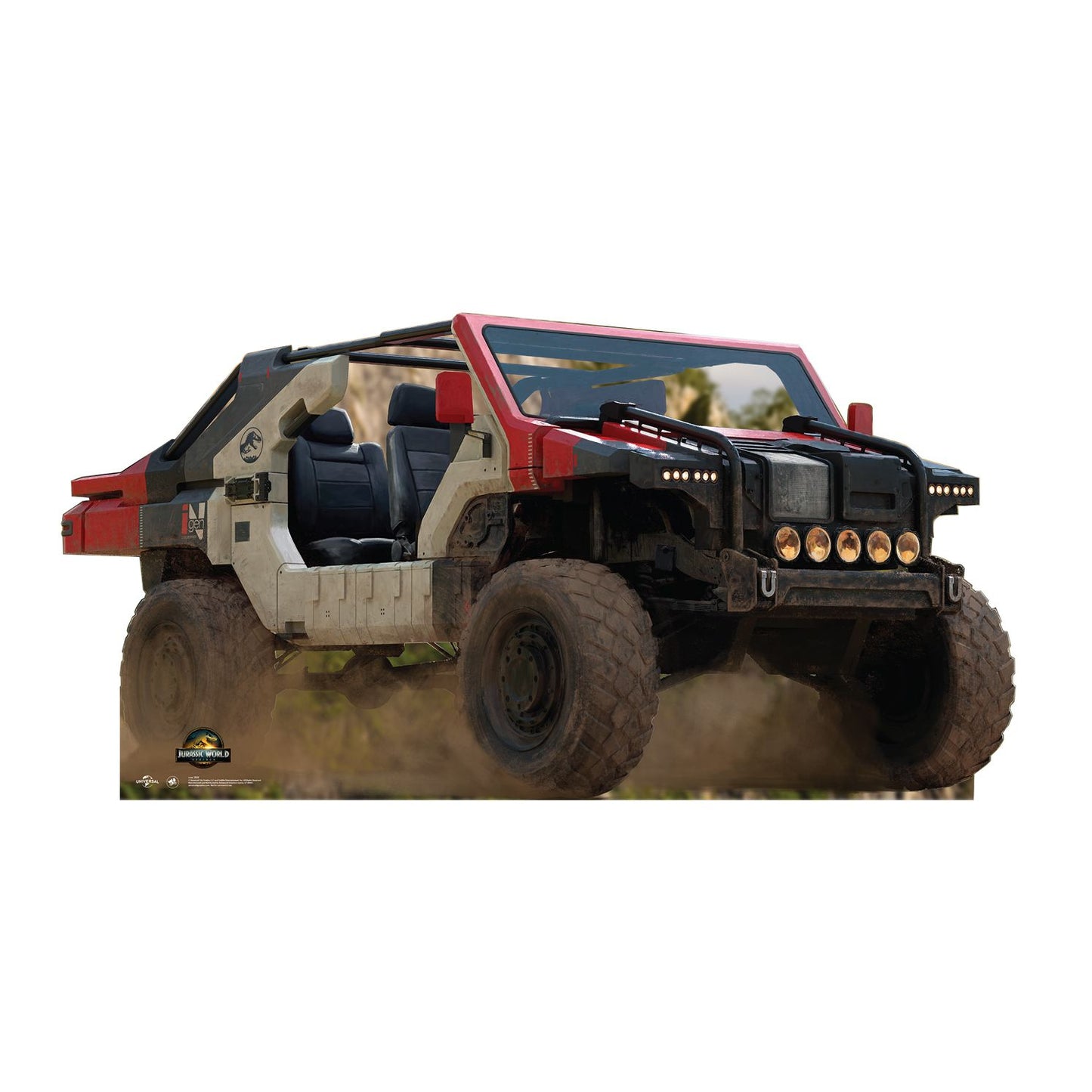 Jurassic World: Rebirth SUV Standee