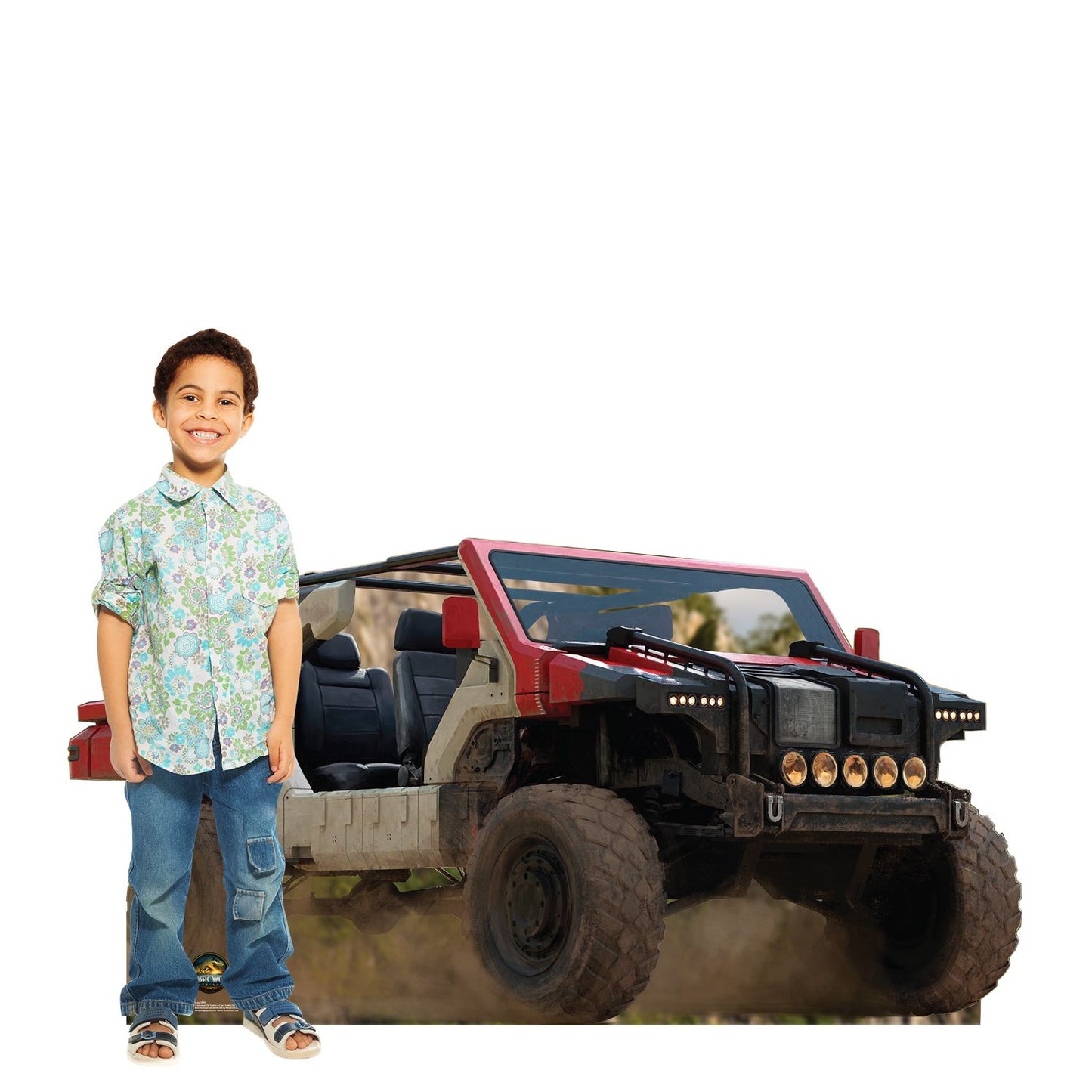 Jurassic World: Rebirth SUV Standee